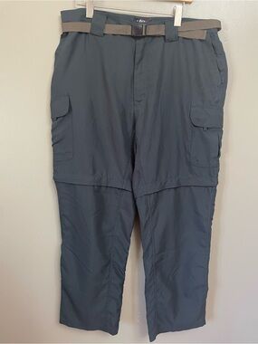 Utex Canada men’s XL convertible cargo pants black